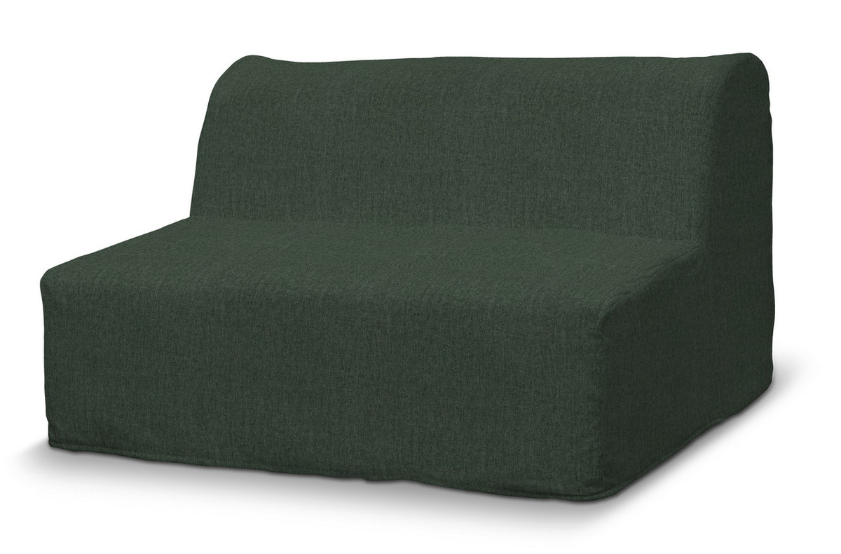 Pokrowiec na sofę Lycksele prosty, leśna zieleń szenil, sofa Lycksele, City