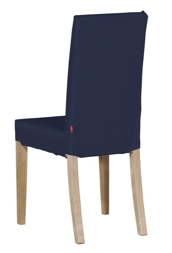 Pokrowiec na krzesło Harry krótki, granatowy, krzesło Harry, Quadro