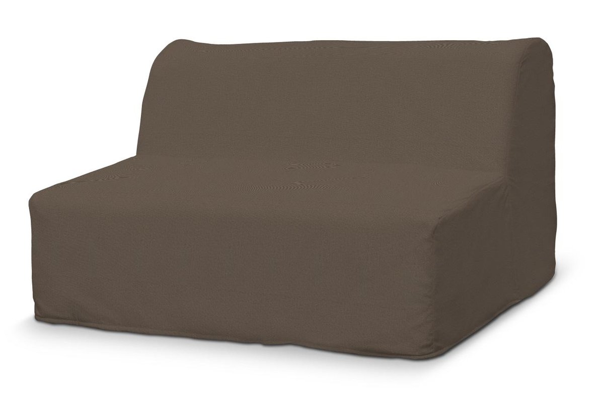 Pokrowiec na sofę Lycksele prosty, brązowy, sofa Lycksele, Etna