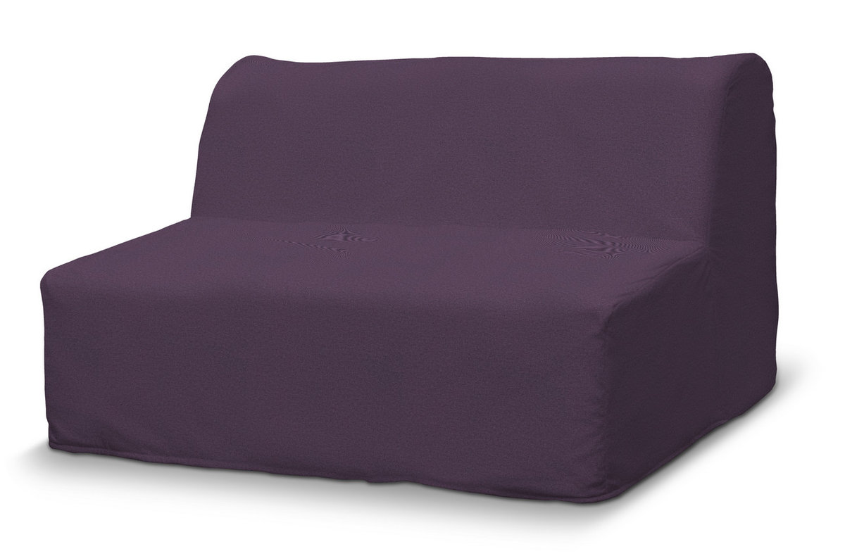 Pokrowiec na sofę Lycksele prosty, fioletowy, sofa Lycksele, Etna