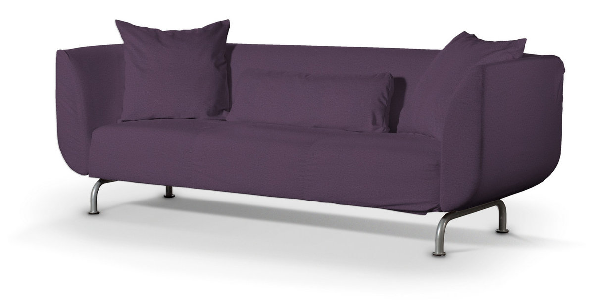 Pokrowiec na sofę Strömstad 3-osobową, fioletowy, Sofa Stromstad 3-osobowa, Etna