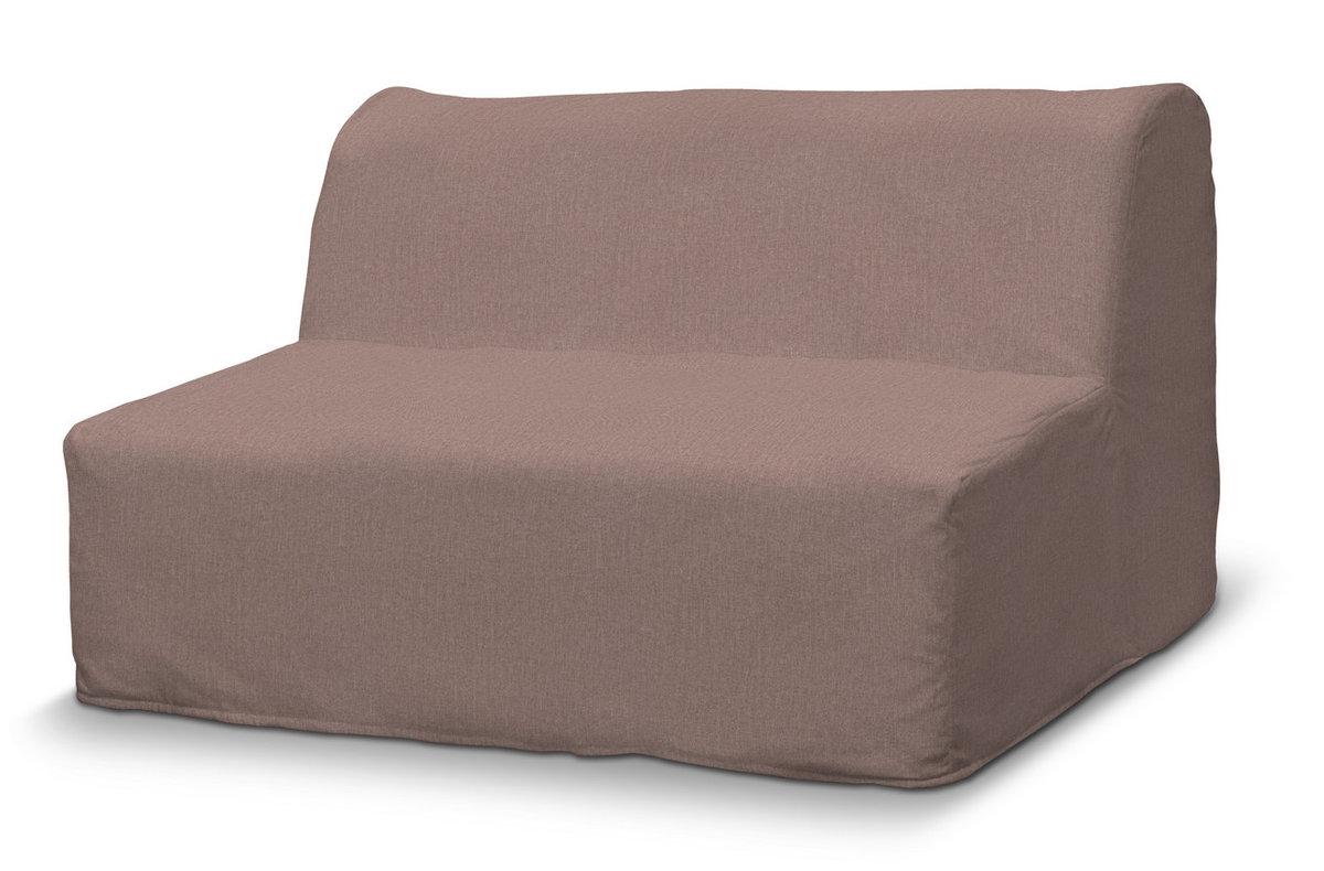 Pokrowiec na sofę Lycksele prosty, zgaszony róż szenil, sofa Lycksele, City