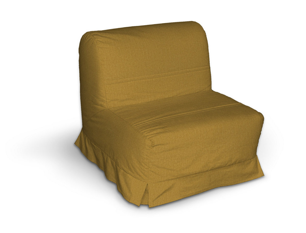 Pokrowiec na fotel Lycksele z kontrafałdami, miodowy szenil, sofa Lycksele 1os., City