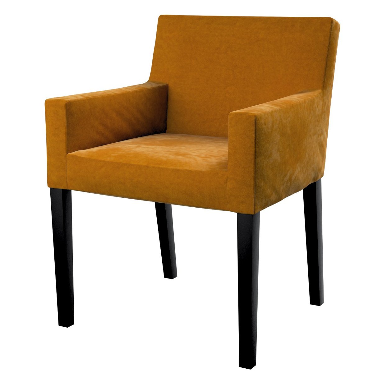 Pokrowiec na krzesło Nils, miodowy, krzesło Nils, Velvet