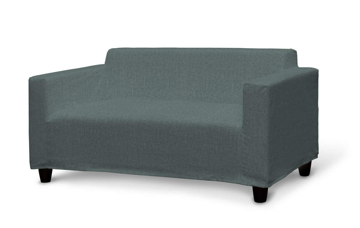 Pokrowiec na sofę Klobo, szary błękit szenil, sofa Klobo, City