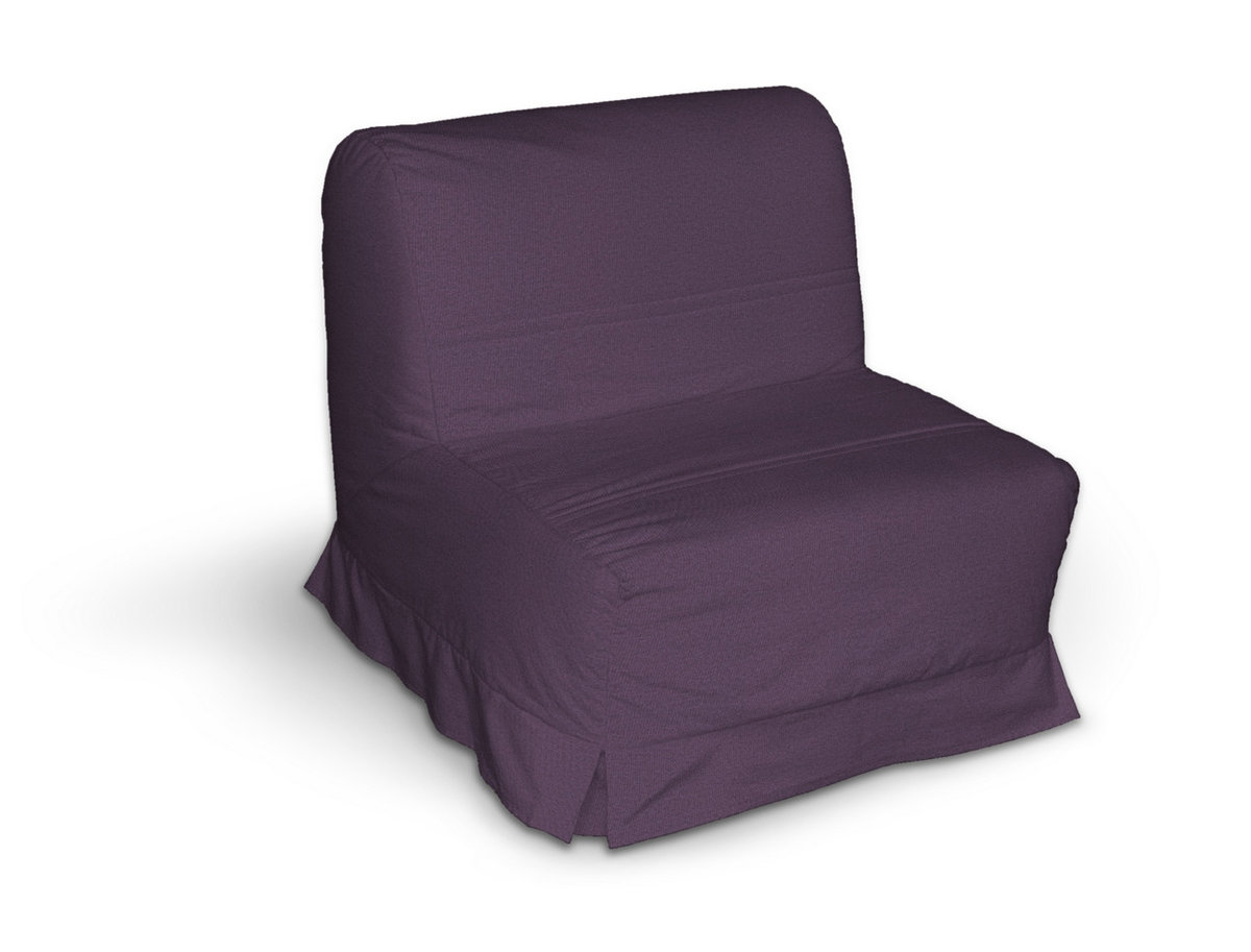 Pokrowiec na fotel Lycksele z kontrafałdami, fioletowy, sofa Lycksele 1os., Etna