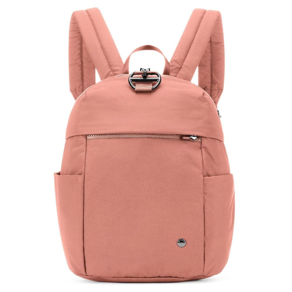 Plecak damski antykradzieżowy Pacsafe Citysafe CX Backpack Petite 8L Econyl Rose różowy