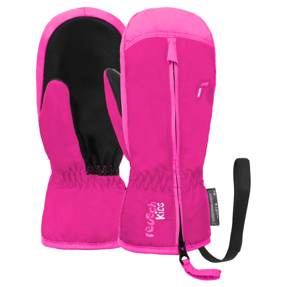 Rękawice zimowe dziecięce Reusch Ben Mitten 3329 różowy