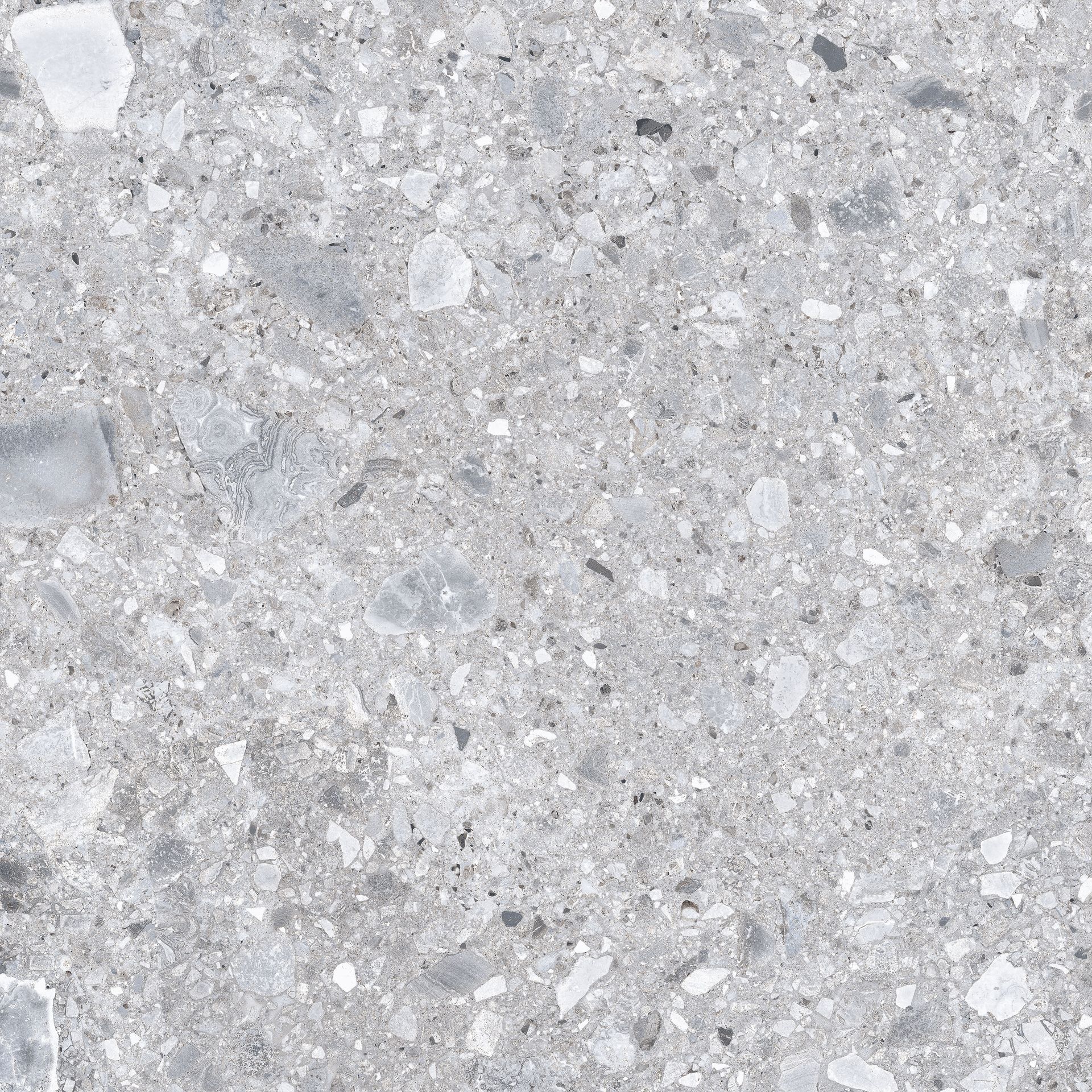 Gres tarasowo-balkonowy Terrazzo Stone 2.0 cold grey matt rectified 59,3x59,3 Opoczno
