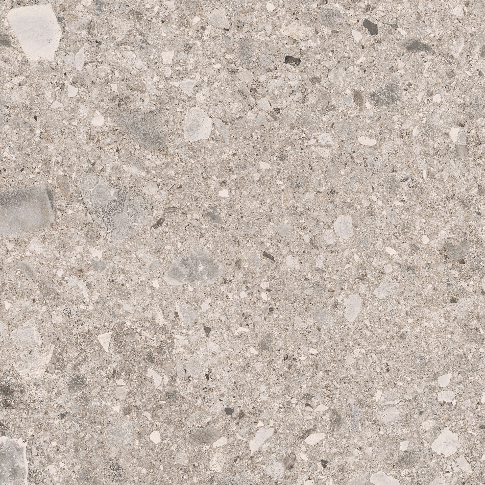 Gres tarasowo-balkonowy Terrazzo Stone 2.0 mocca matt rectified 59,3x59,3 Opoczno