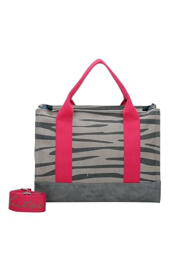 Fritzi aus Preussen Damska torba tote bag Canvas Zebra Wild Shopper, Zebra Wild