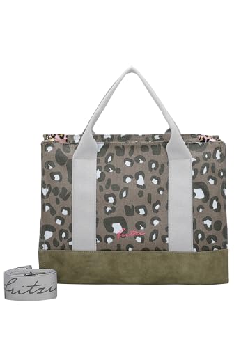 Fritzi aus Preussen Damska torba tote bag Canvas Leo Jungle Shopper, Leo Jungle