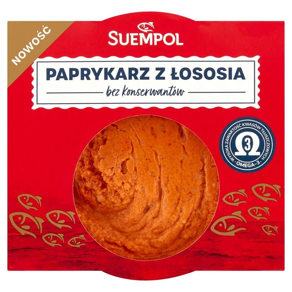 Suempol Paprykarz z łososia 100 g