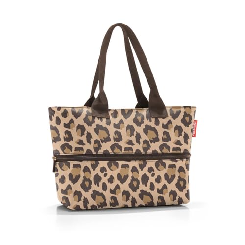reisenthel shopper e1 - duża torba - miejsce na małe i duże zakupy, leo macchiato, 12L, zakupy
