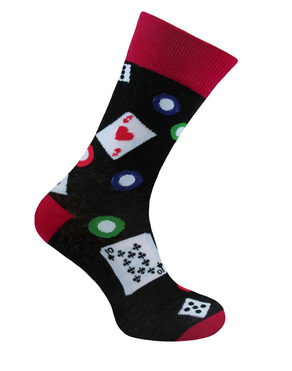 Oryginalne Skarpetki Bawełniane - Alties - Karty, Poker