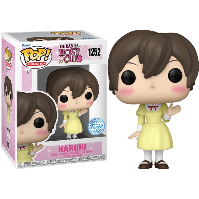 funko pop! ouran high school host club haruhi in yellow dress