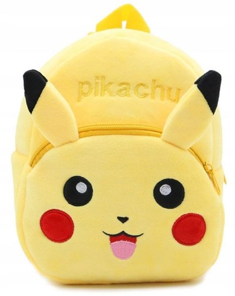 Plecak Pokemon Przedszkolny Jednokomorowy Pikachu Na Prezent Dla Dziecka