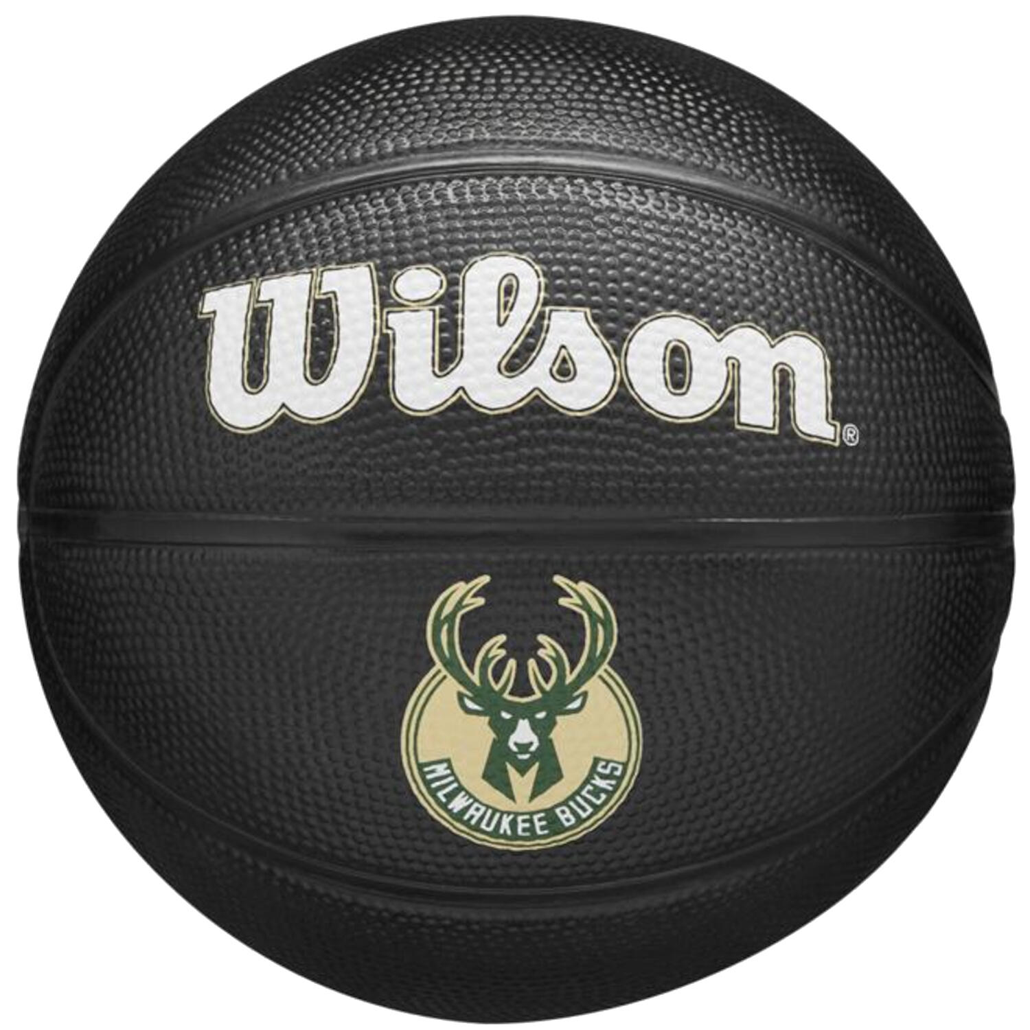 Wilson Wilson Team Tribute Milwaukee Bucks Mini Ball WZ4017606XB Czarne 3