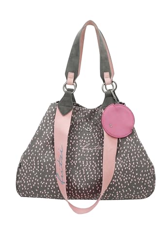 Fritzi aus Preussen Izzy Medium Fritzi Print Grey Shopper damskie, szary