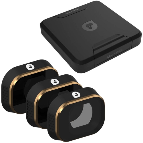 Filtry spowalniające migawkę PolarPro ND8, ND32, ND128 do DJI Mini 4 Pro