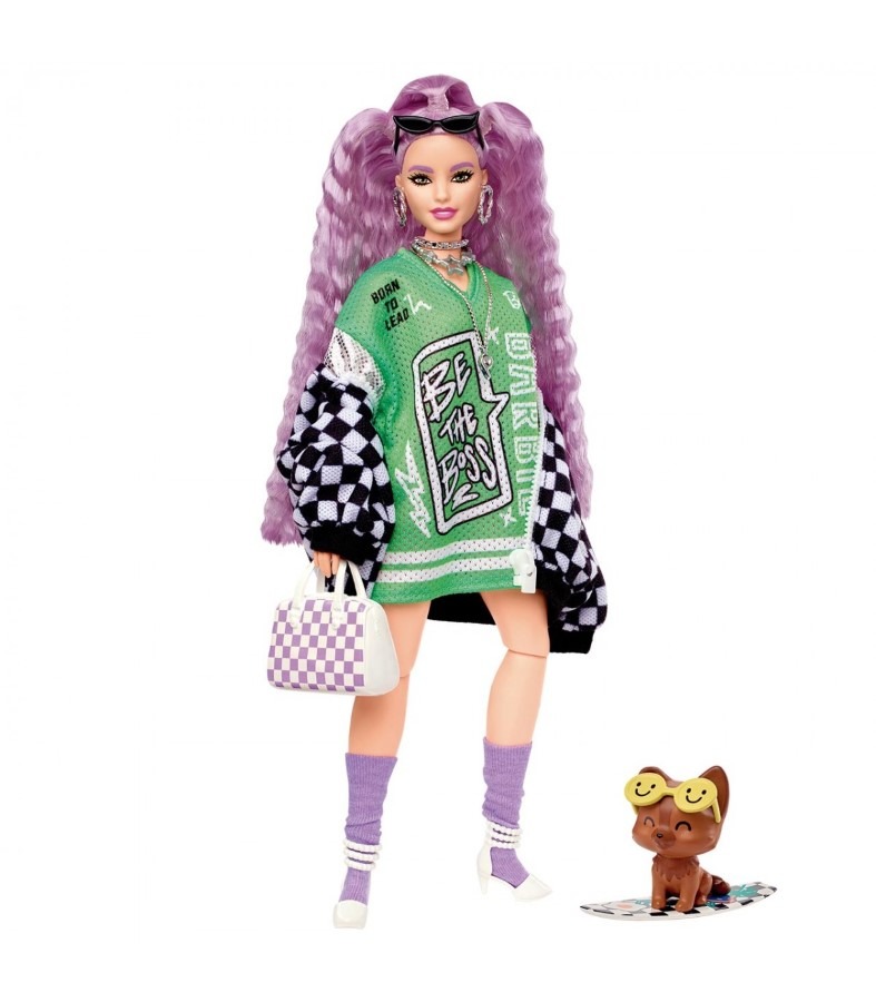 Barbie, Extra Moda, lalka z akcesoriami, #18
