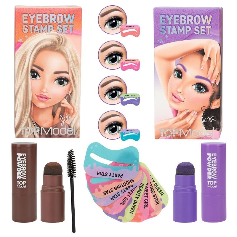 Zestaw do Brwi TOP MODEL Beauty Brązowy