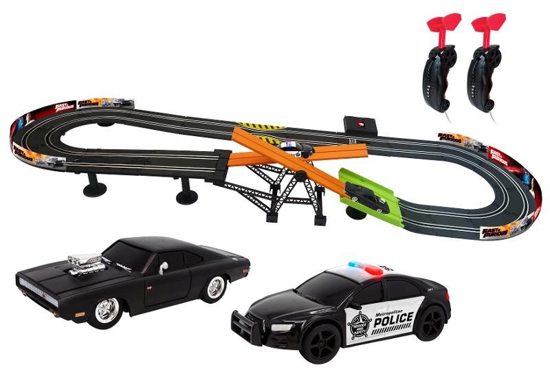 ﻿Szybcy i Wściekli tor wyścigowy z kontrolerami 3,3, m Dragon-i Toys