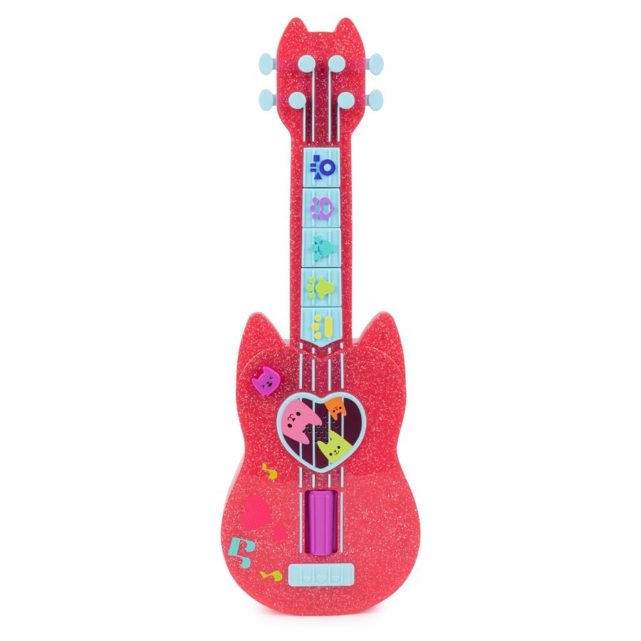 Koci Domek Gabby, miauczące ukulele Gabby, zabawkowa gitara