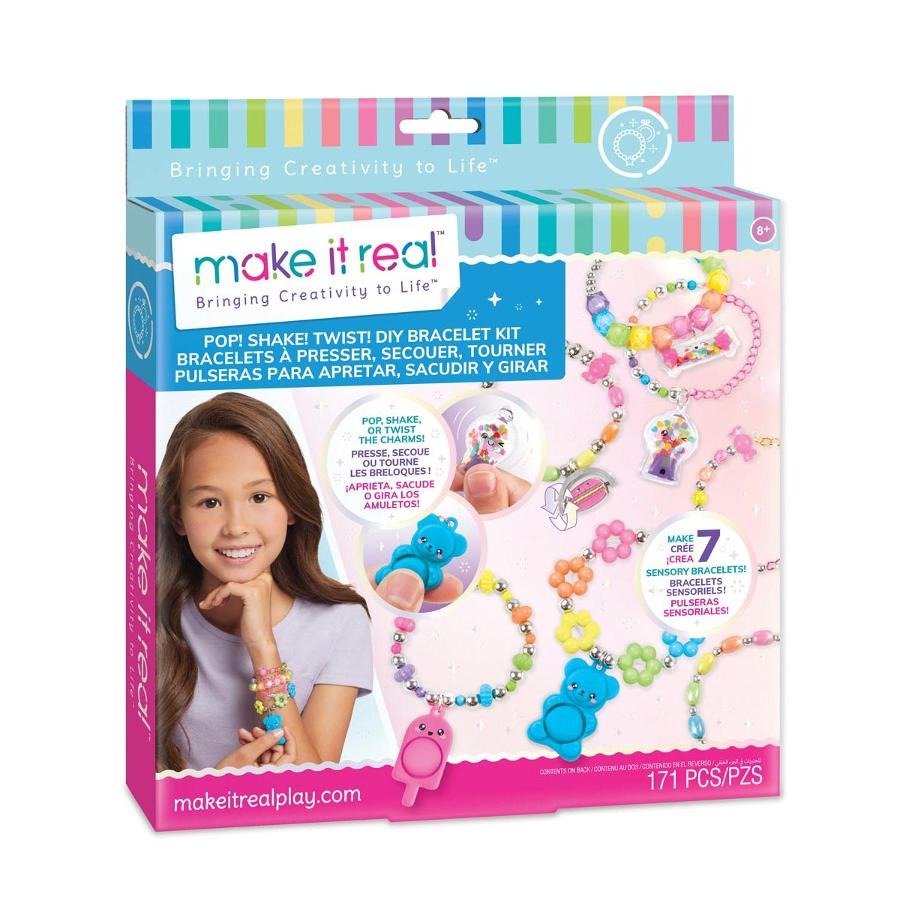 Zestaw Do Robienia Bransoletek Pop Shake Twist Make It Real