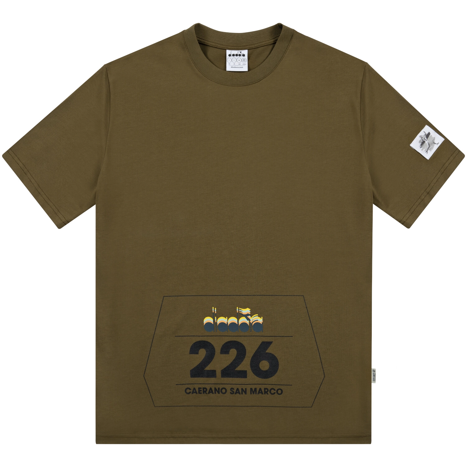 Koszulka unisex DIADORA T-SHIRT SS G.D. 1984 (226)