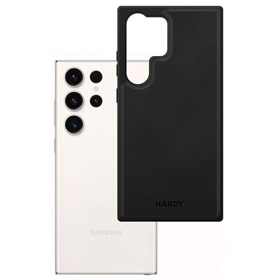 Etui 3MK Hardy Silky Leather MagCase do Samsung Galaxy S23 Ultra Czarny