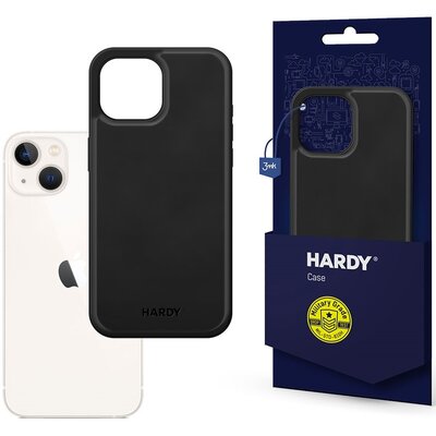 Etui 3MK Hardy Silky Leather MagCase do Apple iPhone 13 Czarny