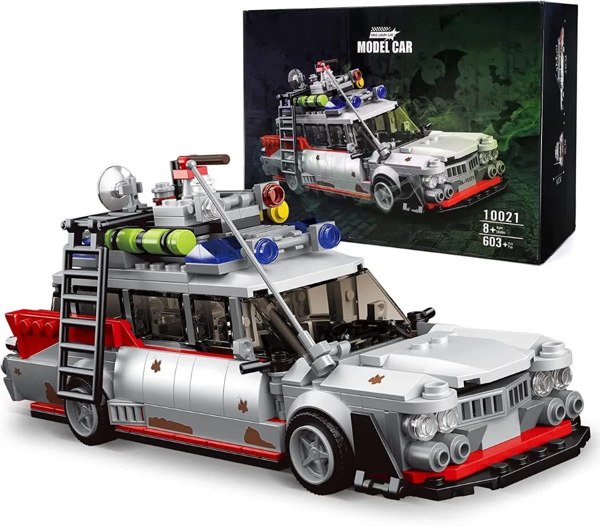 Auto Ghostbusters mini - Klocki MOULD KING 603el. TECHNIC