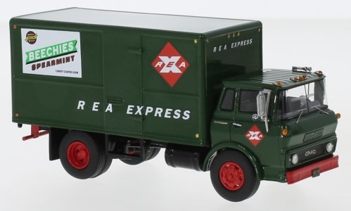Neo Models Gmc Steel Tilt Cab Box Truck Rea Expres 1:64 64087