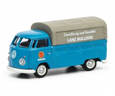 Schuco Vw T1 Lanz Blue 1:87 452634000