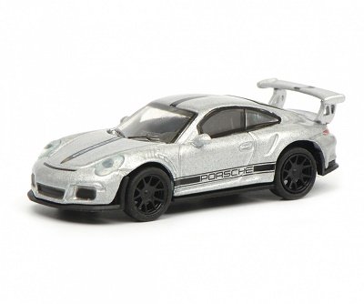 Schuco Porsche 911 Gt3 Rs Silver  1:87 452630700