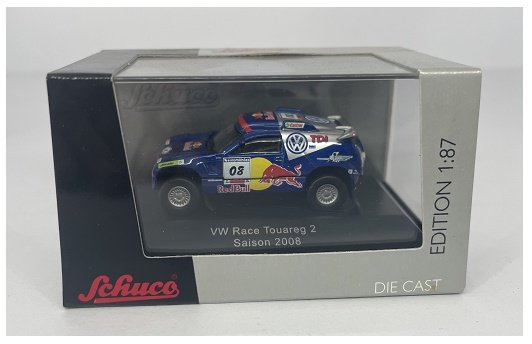 Schuco Vw Race Touareg 2 Saison 2008 #08 1:87 452547200