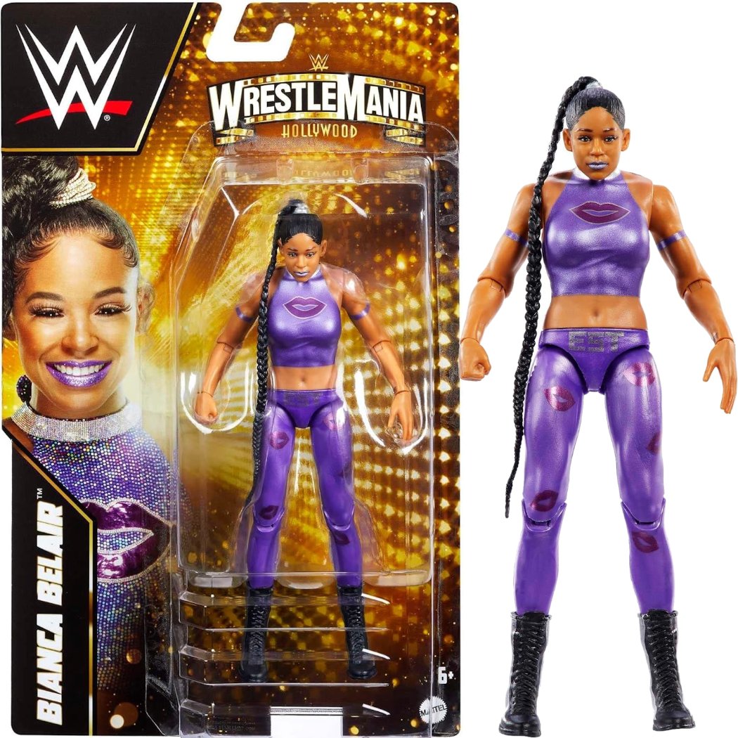 WWE WRESTLEMANIA HOLLYWOOD ORYGINALNA RUCHOMA FIGURKA BIANCA BELAIR HKP82
