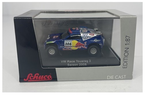 Schuco Vw Race Touareg 2 Saison 2008 #306 1:87 452547500