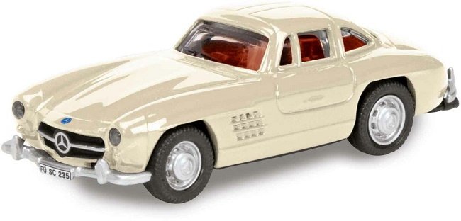 Schuco Mercedes Benz 300Sl Coupe Beige 1:87 452639300