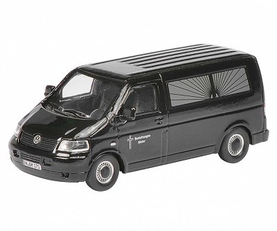 Schuco Vw T5 Leichenwagen Meier Black 1:87 452614600