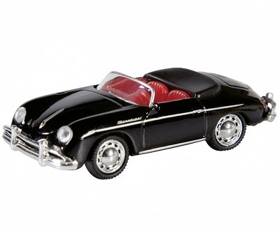 Schuco Porsche 356 Speedster Black 1:87 452600000