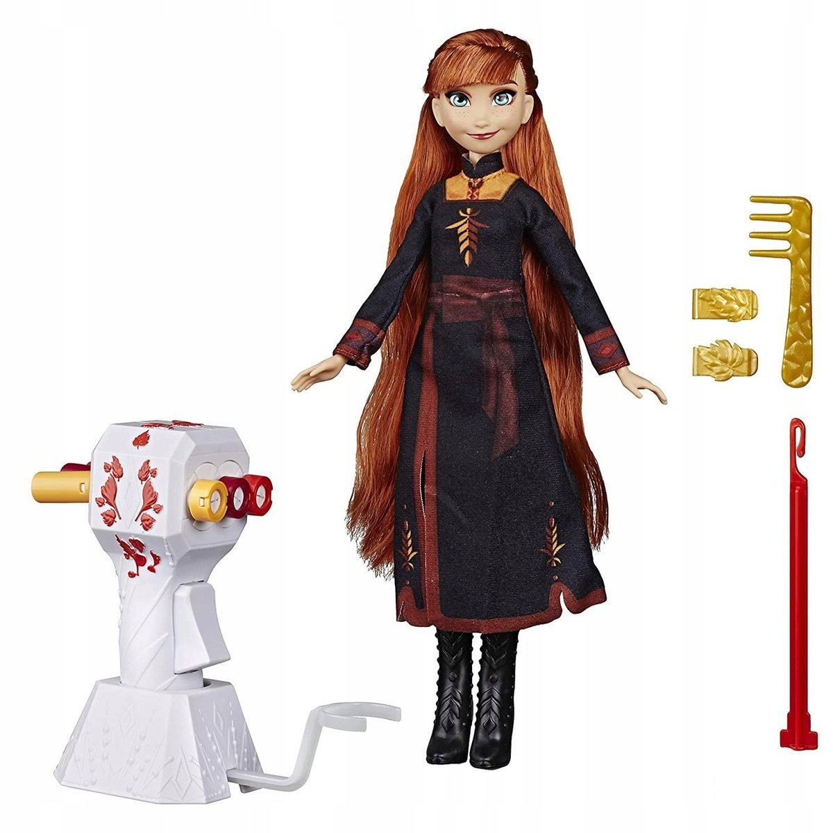 FROZEN Kraina Lodu 2 Lalka z lokówką - ANNA Hasbro