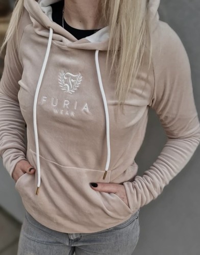 Bluza damska beżowa Furia