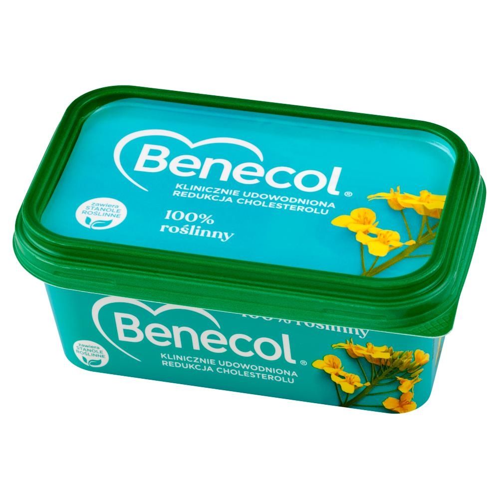 Benecol Tłuszcz do smarowania z dodatkiem stanoli roślinnych 100 % roślinny 225 g