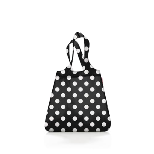reisenthel Mini maxi shopper – składany kompaktowy plecak – odporny na działanie wody, Dots White, Rozmiar uniwersalny, sport