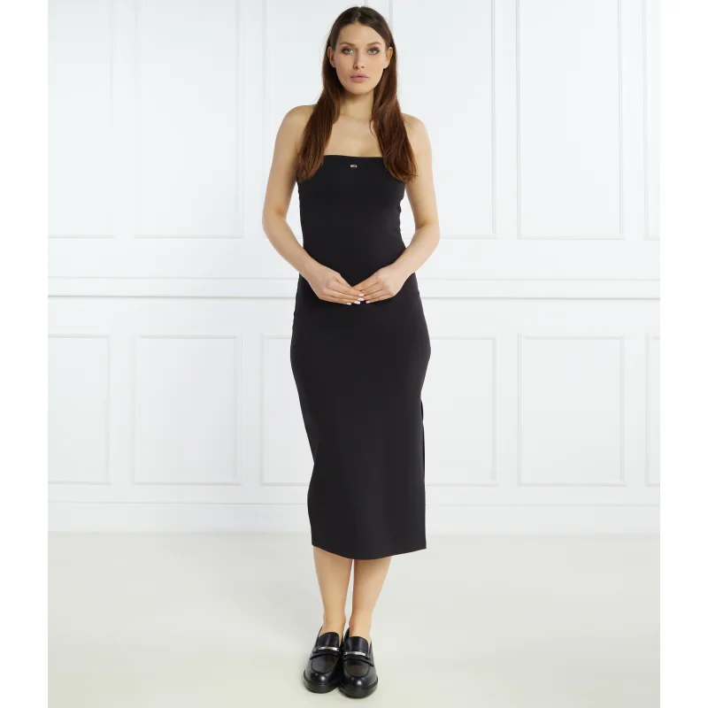 Tommy Jeans Sukienka BODYCON TUBE