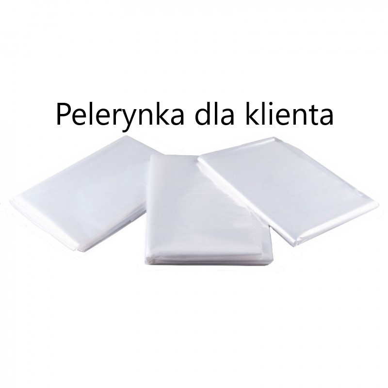 Eko-Higiena, pelerynki foliowe - bezbarwne, 50szt