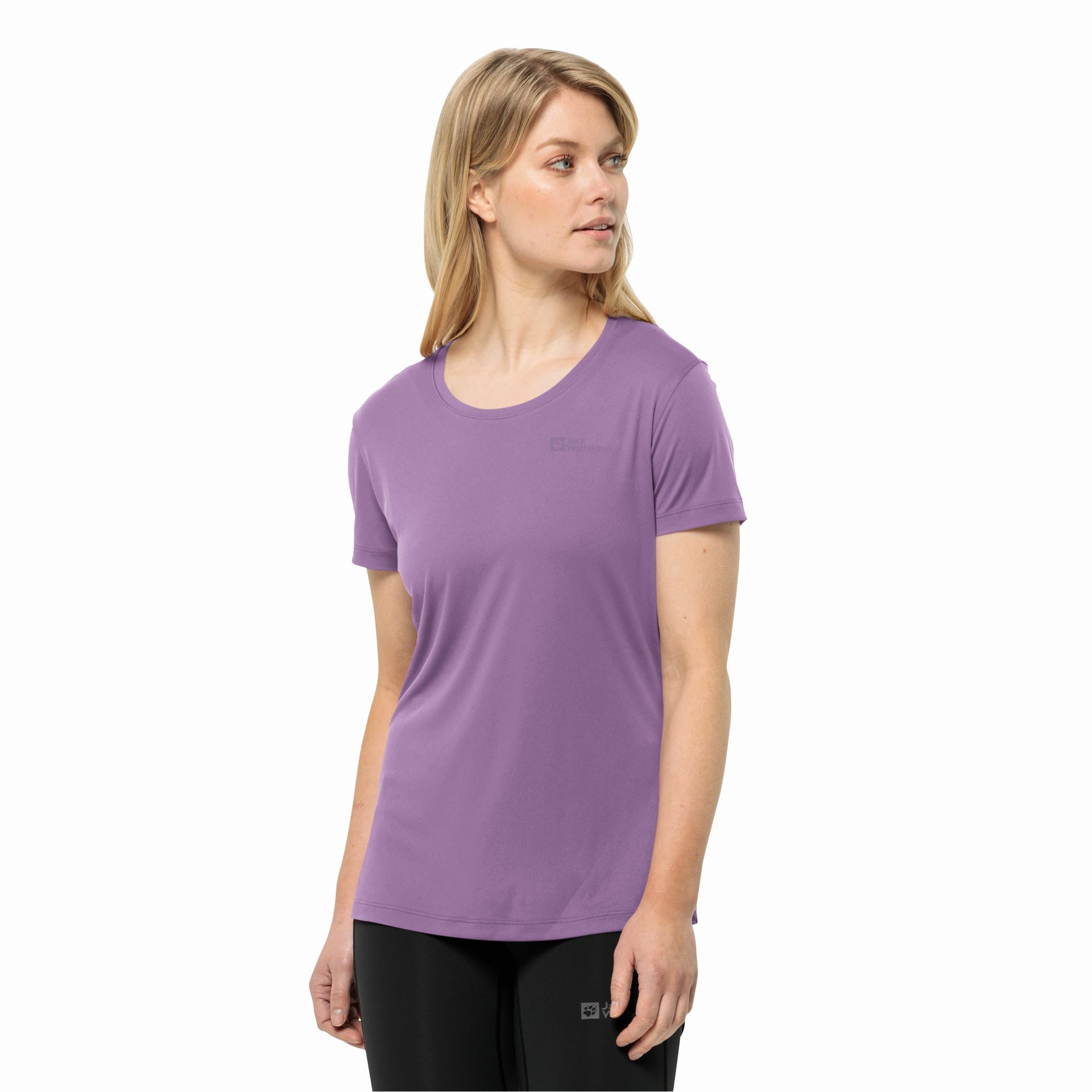 T-shirt damski Jack Wolfskin TECH T W velvet - S