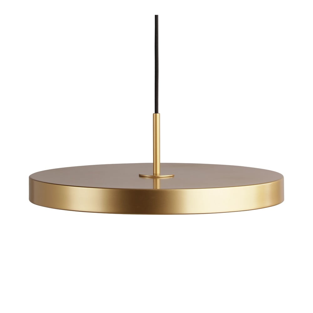 Lampa wisząca LED w kolorze złota z metalowym kloszem ø 43 cm Asteria Medium – UMAGE